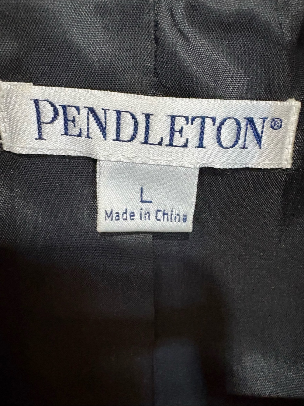 Pendleton Black Wool tapered  Jacket & Pendleton Classic Navy Blazer - Picture 2 of 4